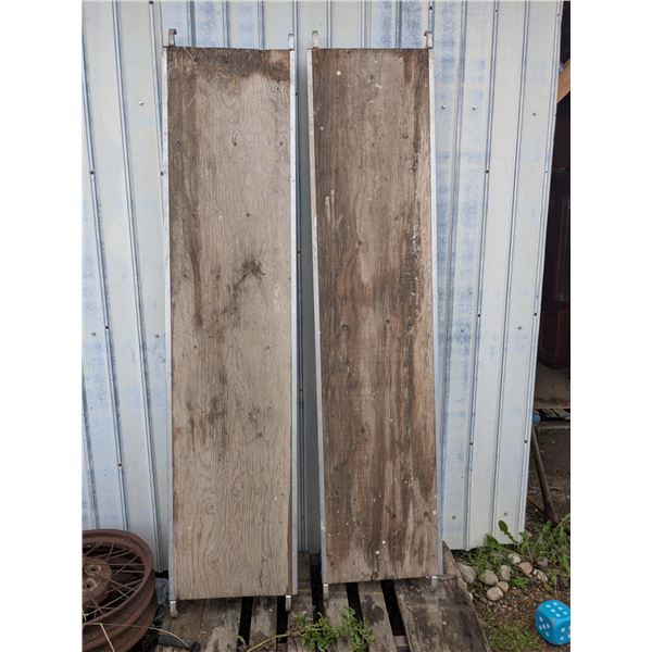 (2) Scaffolding Platforms – 7’ x 19”