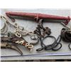 Image 4 : Vintage Horse Tack Lot, Milk Crate