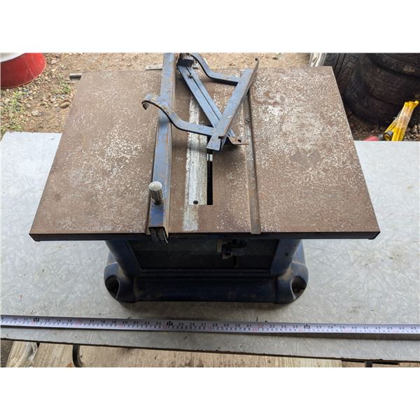 7.5” Blade Table Saw, No Motor