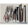 Image 2 : Lot of Metal Working Tools, Chisels, Punches, Files, etc.