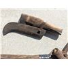 Image 3 : Vintage Logging Tool Lot – Cant Hook, Brush Axe Head, Axe Head
