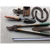Image 2 : Vintage Garden Tools inc. John Deere, Horseshoes, etc.
