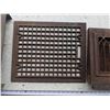 Image 3 : Vintage Heating Grates, Cast and Tin