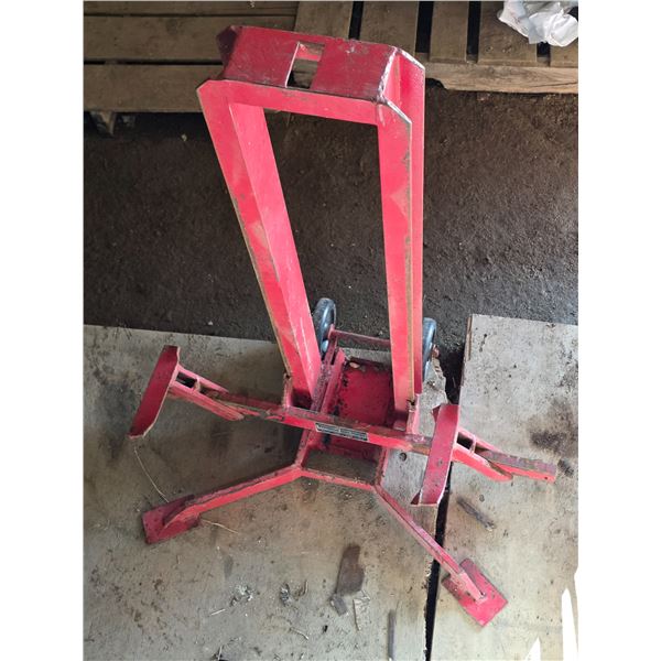 Bumper jack frame
