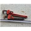Image 1 : 2 heavy wrenches- 18" and 14"