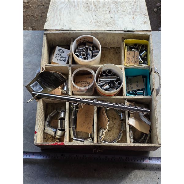 Assorted socket sets
