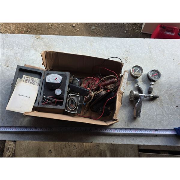 Compression testers , volt reader and misc items