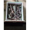Image 1 : Drawer full of antique tools, hand drill