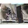 Image 1 : Antique tools, hand crank drill press, can sealer