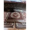 Image 5 : Western Rawhide Saddle (Winnipeg) c/w Extra Straps and Saddle Stand