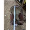 Image 8 : Western Rawhide Saddle (Winnipeg) c/w Extra Straps and Saddle Stand