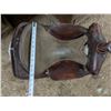 Image 9 : Western Rawhide Saddle (Winnipeg) c/w Extra Straps and Saddle Stand