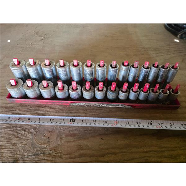 Socket set- up to 1-1/4