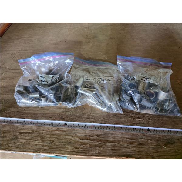 Various mixed sockets- some deep- 5/16, 7/8
