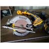 Image 2 : Dewalt power tools, circular saw, drill, chargers, batteries- most work- saw not tested