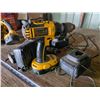 Image 4 : Dewalt power tools, circular saw, drill, chargers, batteries- most work- saw not tested