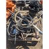 Image 1 : Pallet of misc items- hoses, broken hand fuel pumps