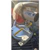 Image 3 : 10” Workforce Compound Mitre Saw, Barely Used – Working