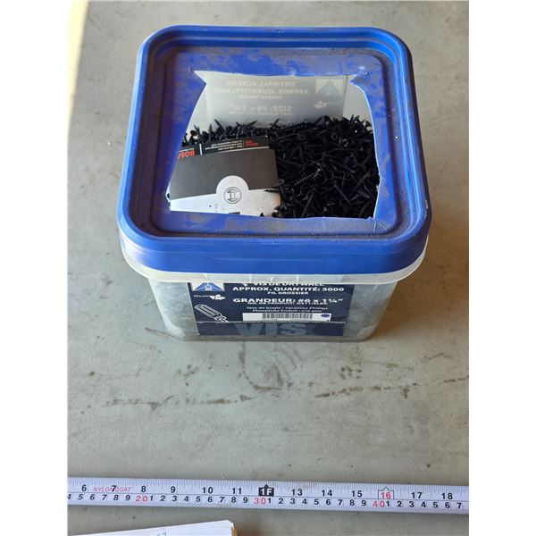 *OFFSITE* Bucket of Drywall Screws