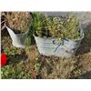 Image 2 : *OFFSITE* Galvanized Flower Buckets