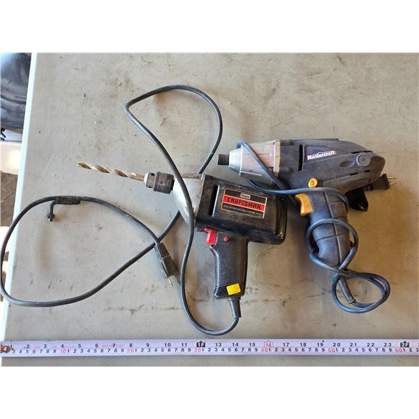 *OFFSITE* Mastercraft Impact & Corded Drills