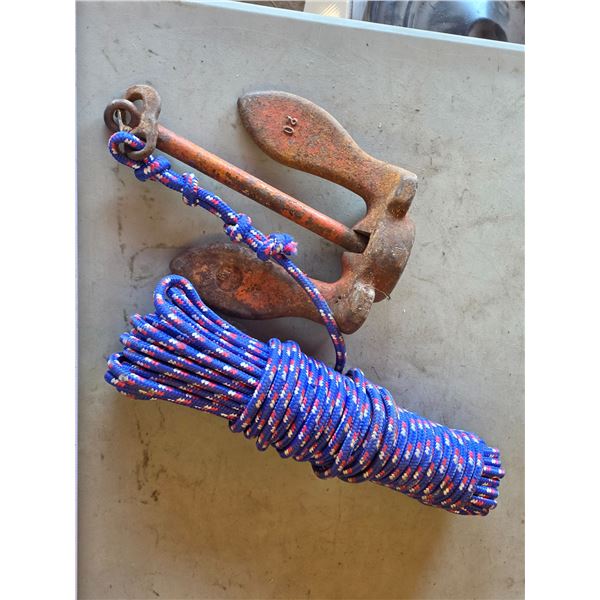 *OFFSITE* 20lb Boat Anchor & Rope