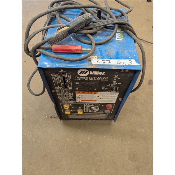 *OFFSITE* Miller “Thunderbolt” Arc Welder