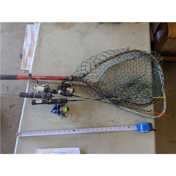 *OFFSITE* Ice Fishing Rods & Nets