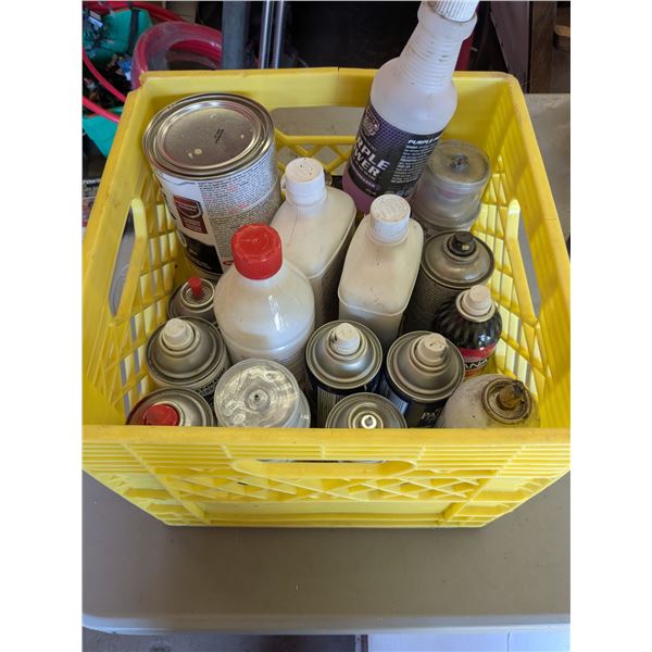 *OFFSITE* Mixed Chemicals Lot – Solvents, Linseed Oil, Coatings, etc.