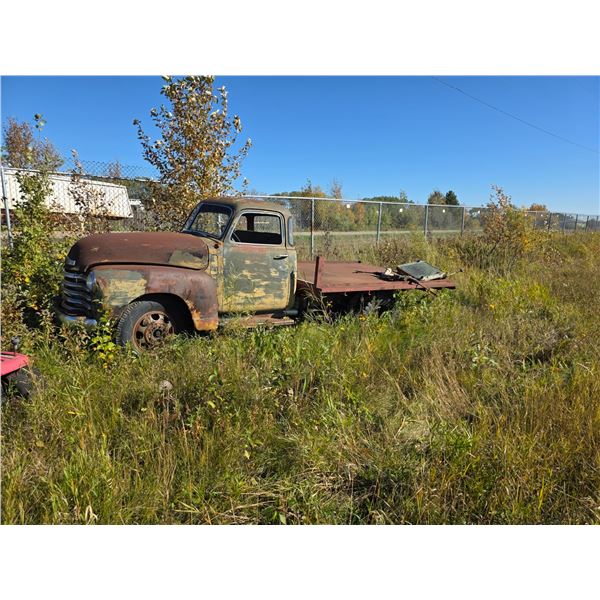 *OFFSITE* 1950's Chevy pick up truck- as is- VIN:0143309799