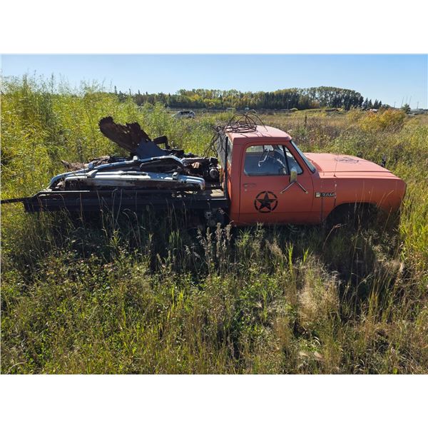 *OFFSITE* Ram flatbed truck- AS IS, for parts/project