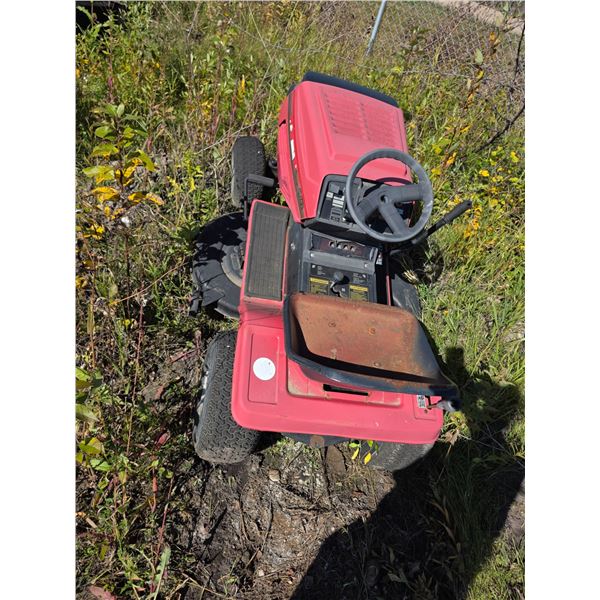 *OFFSITE* Riding lawn mower- 16hp- 42"cut- untested- no keys