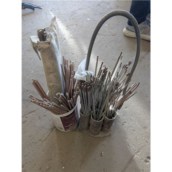 *OFFSITE* Assorted Welding Rods & Carrier