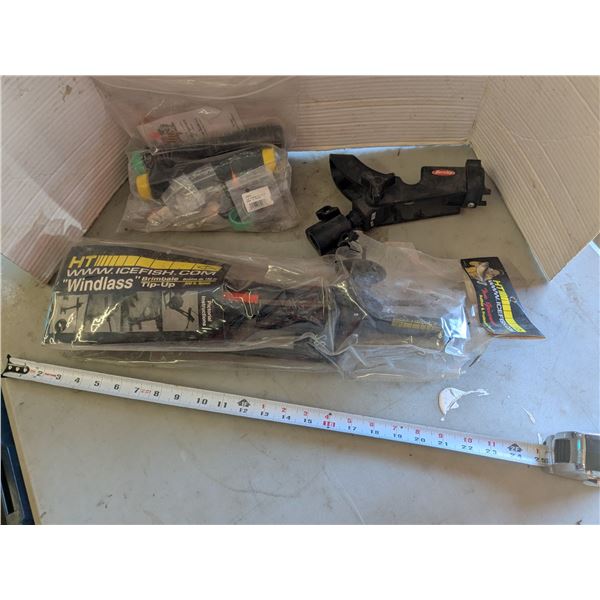 *OFFSITE* Fishing Lures, (2) Rod Holders