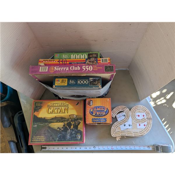 *OFFSITE* Puzzles & Boardgame Lot