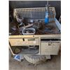Image 1 : *OFFSITE* Aluminum Cabinet/Work Bench w/ Contents