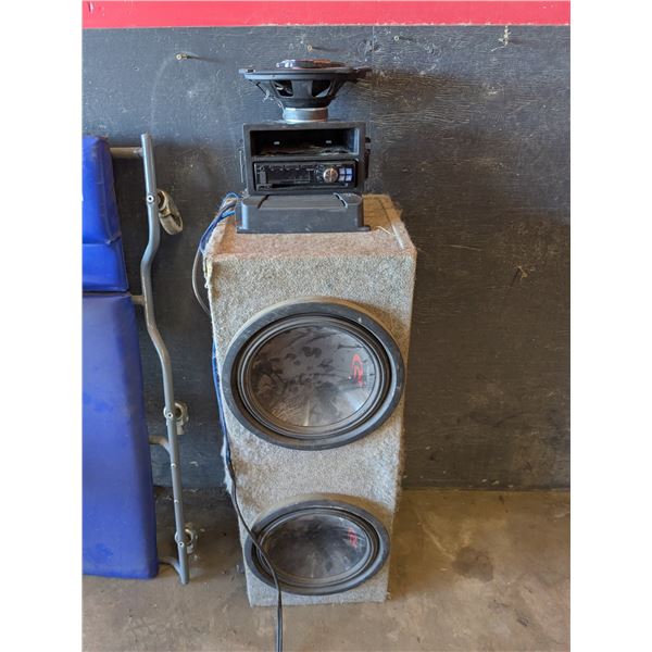 *OFFSITE* Car Stereo Lot: 10” Subs, Amp, etc.