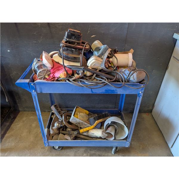 *OFFSITE* Tool Cart w/ Assorted Tools – 32”x 16”x 32”h