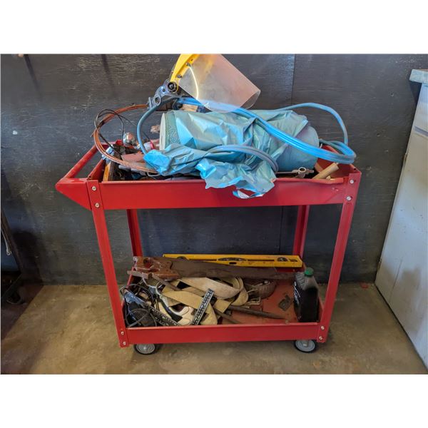 *OFFSITE* Tool Cart w/ Assorted Tools – 33”x 16”x 30”h