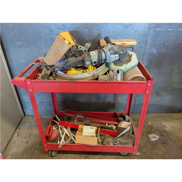 *OFFSITE* Tool Cart w/ Assorted Tools - 33”x 16”x 30”h