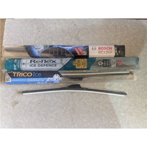 (4) New Windshield Wiper Blades – 22”x 2, 24”, 20”