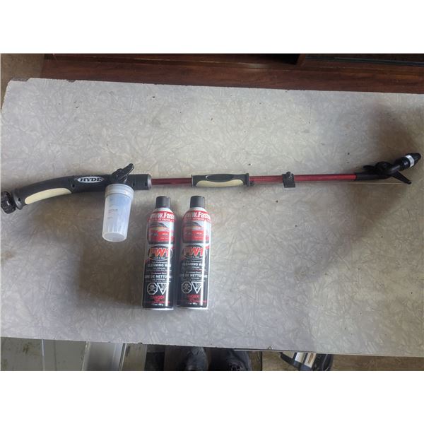 Car Wax and Power Washer End for Garden Hose