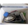 Image 2 : Coleman Cooler, (2) Cooler Bags, Kitchenware, etc.