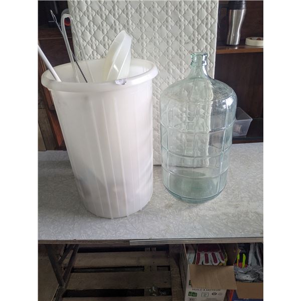 Wine Making Kit w/ Glass Carboy