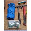Image 2 : Lot of misc items- tools and hardware