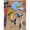 Image 3 : Lot of misc items- tools and hardware