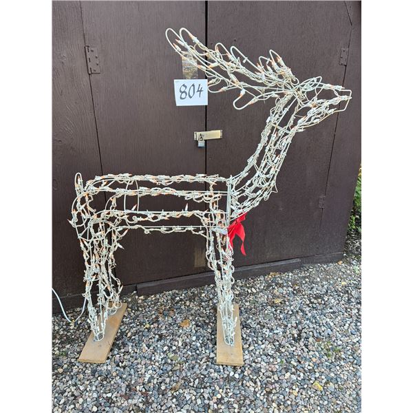 Christmas Lighted Reindeer, Buck – 65”