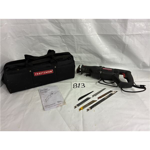 Craftsman Reciprocating Saw, Variable Speed