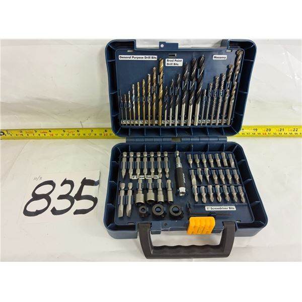 61pc Assorted Drill Bits & Driver Set
