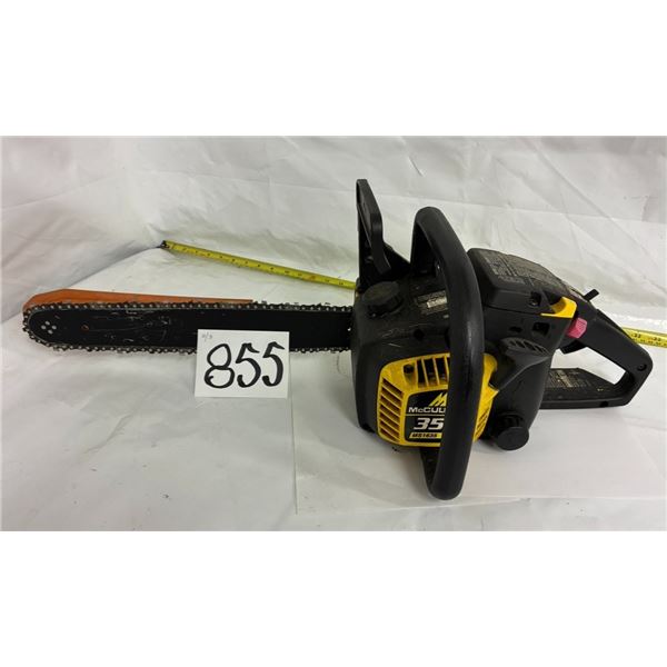 McCulloch 16” Bar Chainsaw, 35cc